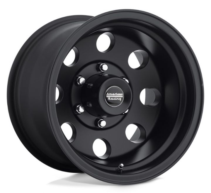 American Racing<br>AR172 Baja Satin Black (15x8)